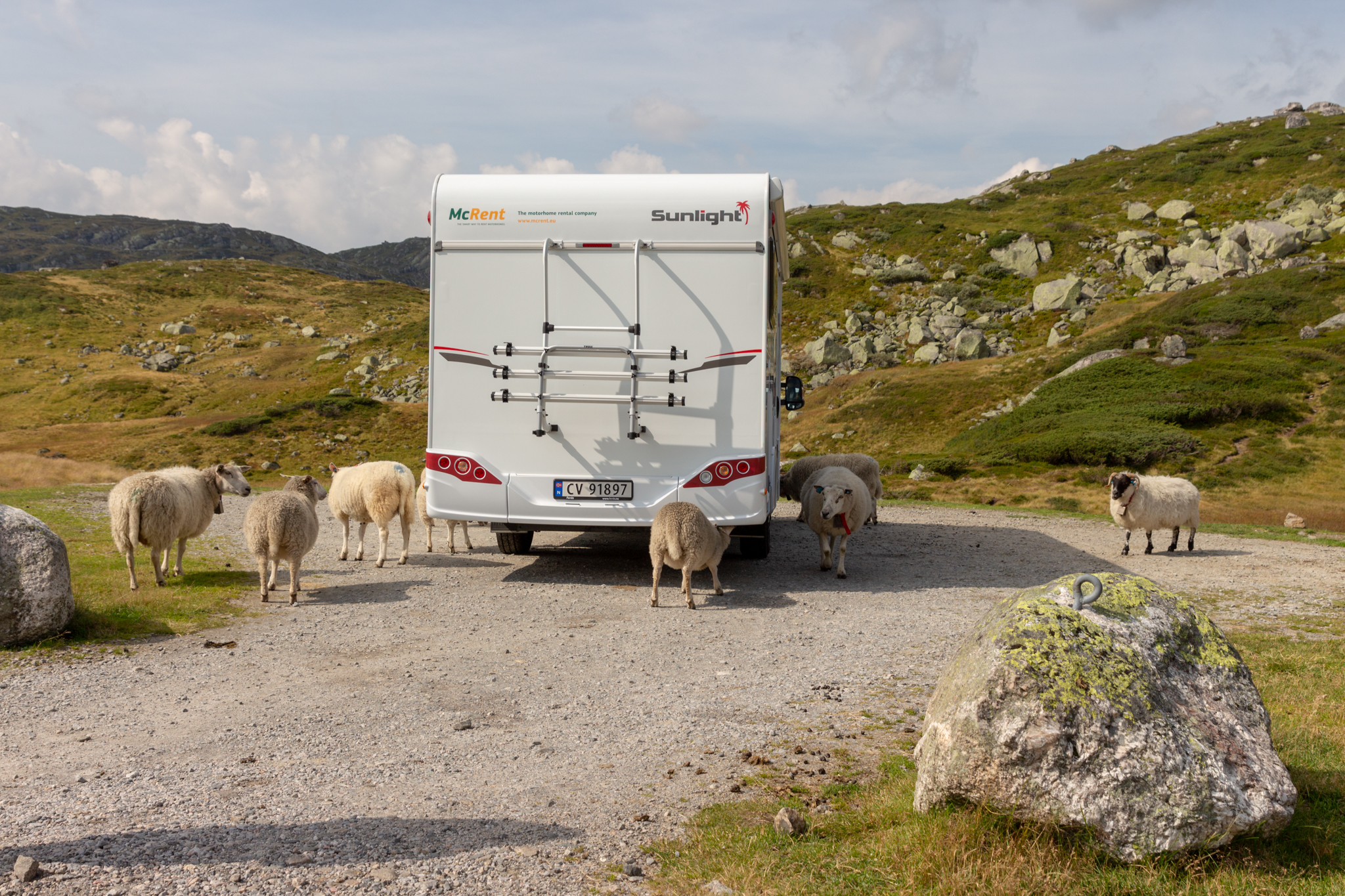 Bonne chance pour repartir...