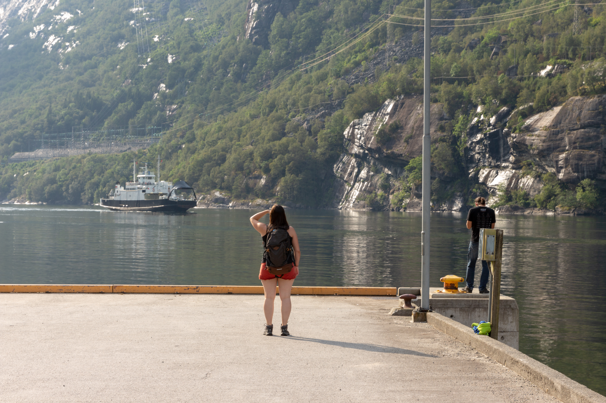 Enfin arrivés ! On chill sur le port