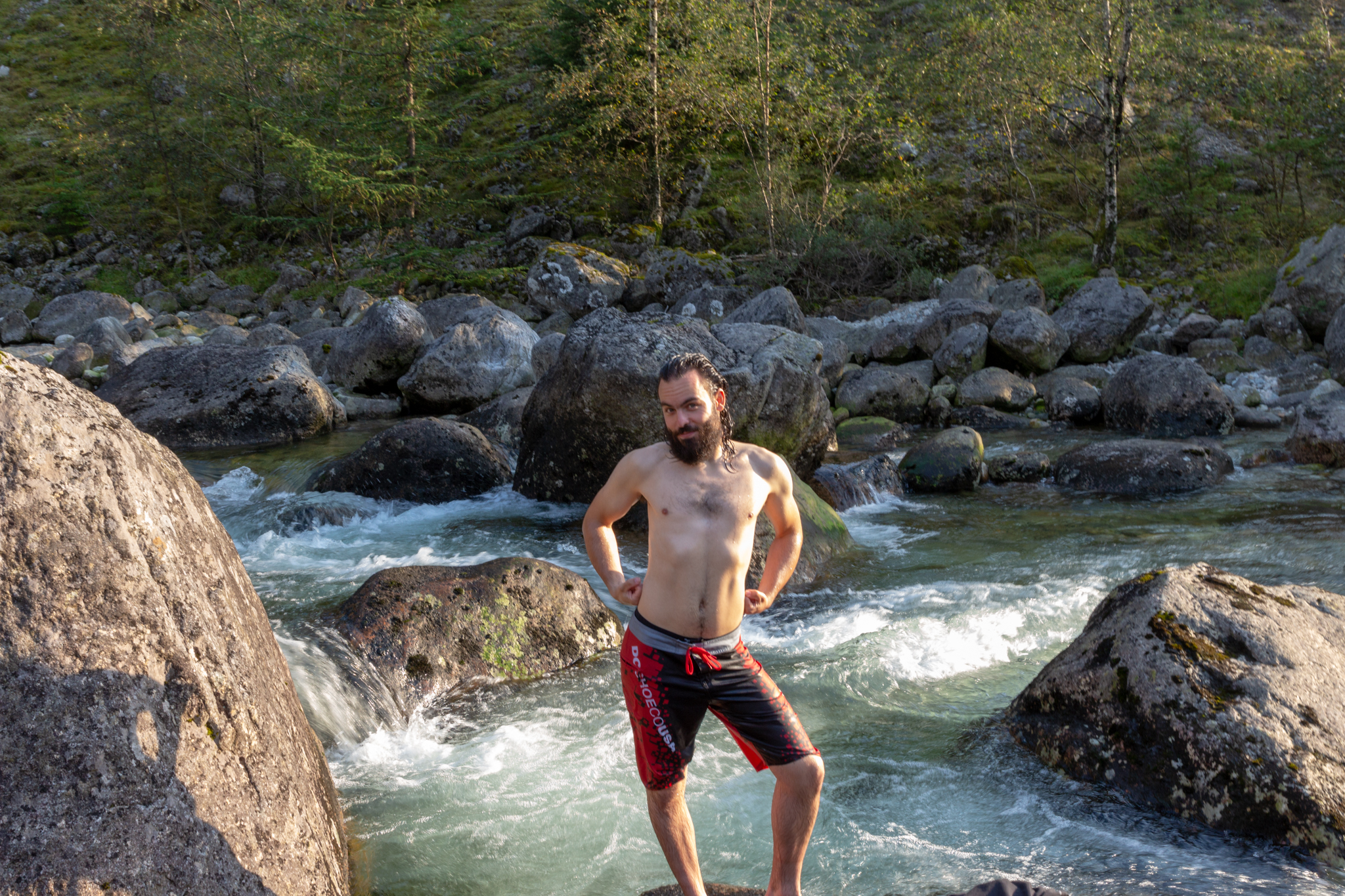 C'est l'heure de la douche !