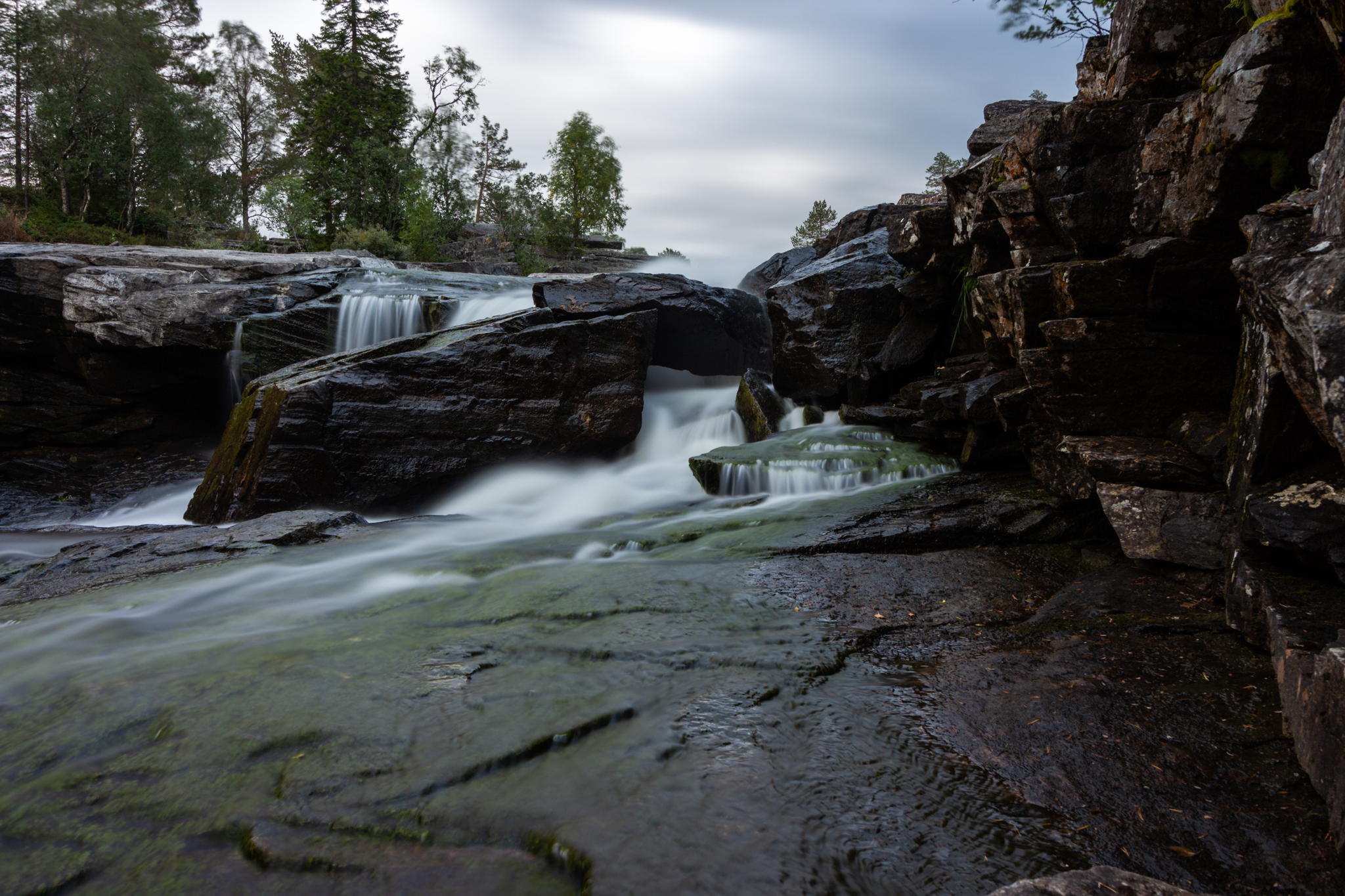 Rivière = longue expo