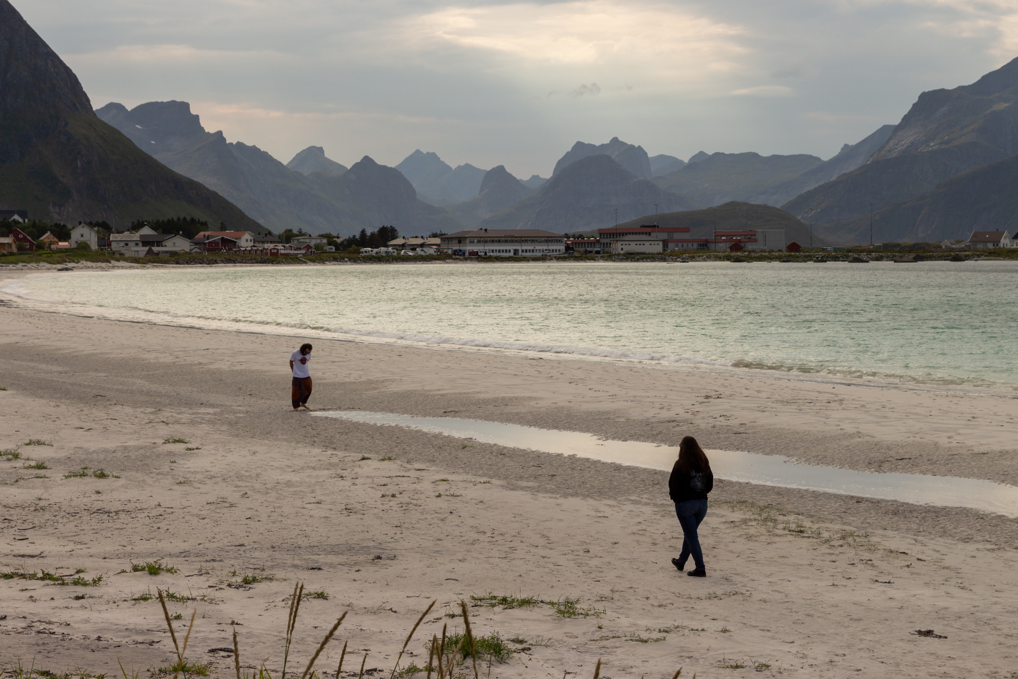 Balade sur la plage de Ramberg
