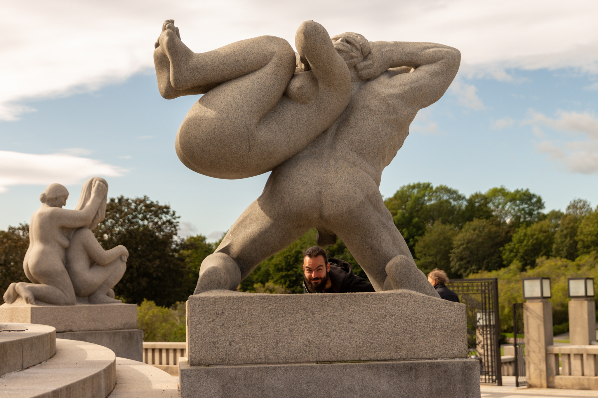 On apprécie l'art avec respect